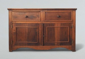 Credenza in noce