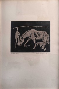 Felice Casorati, Cavallo in figura