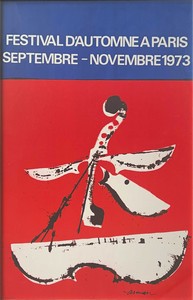 Poster di Andrè Verdet Arman, Festival d'Automne
