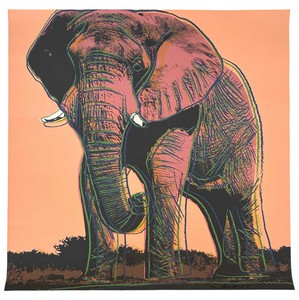 Andy Warhol (AFTER), African Elephant
