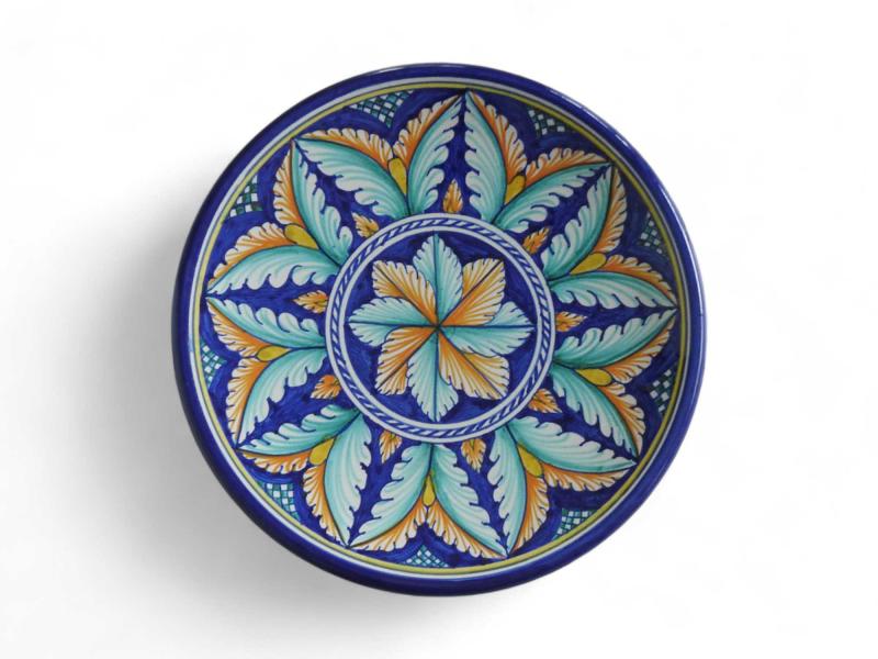 Piatto in maiolica Deruta