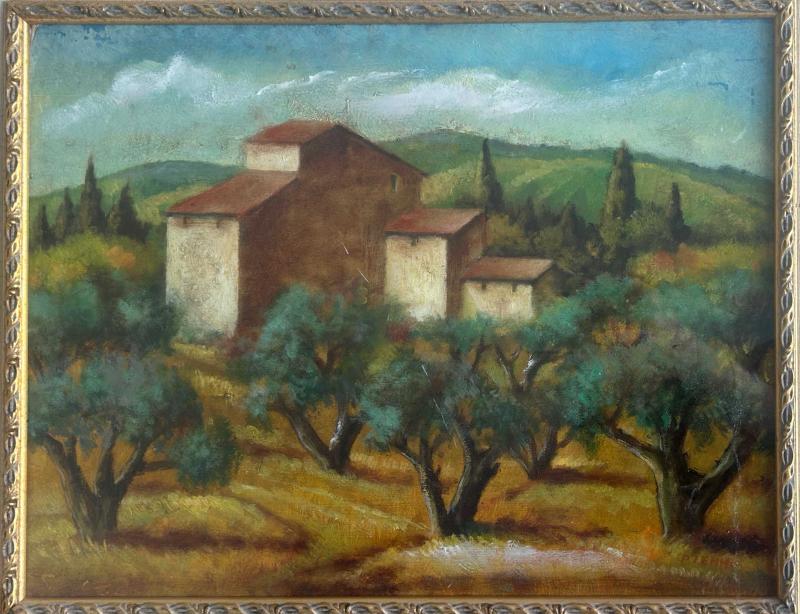 Piero Lemmi, Paesaggio toscano