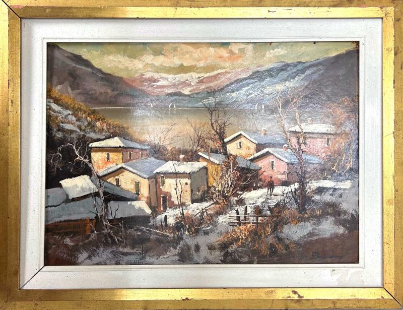 Arturo Bonanomi, Borgo innevato