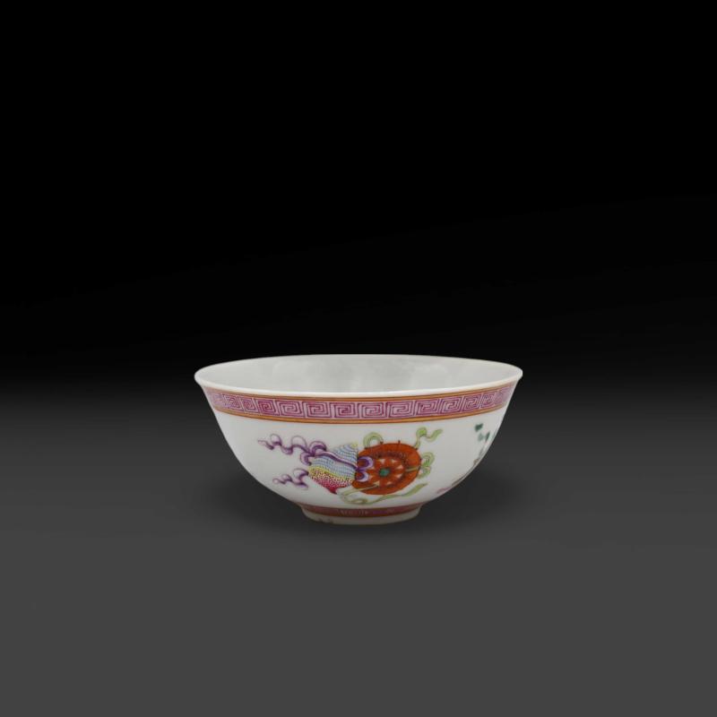 Tazza cinese Famiglia Rosa