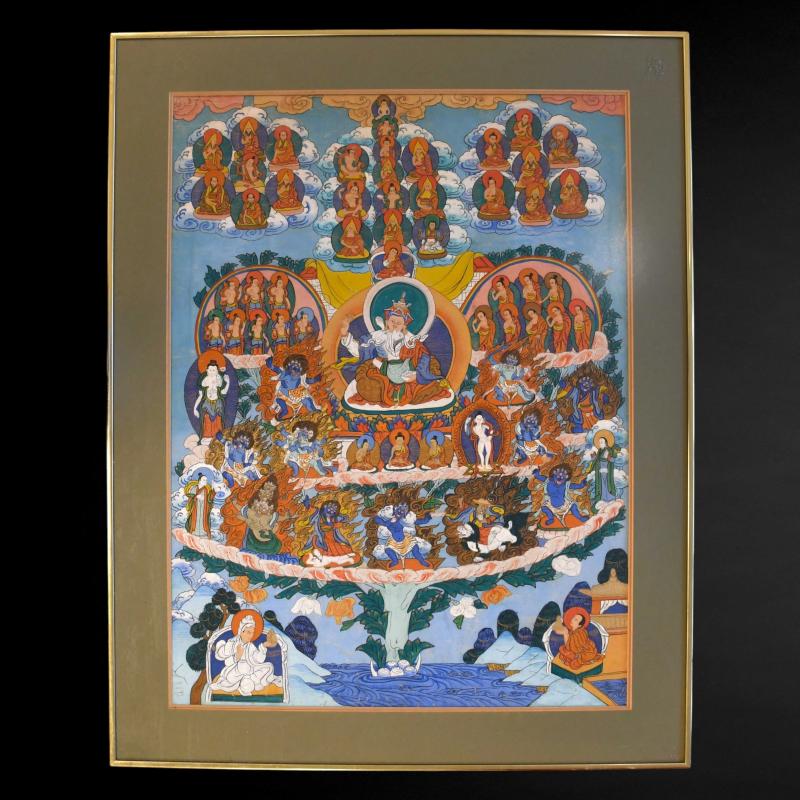 Thangka tibetano