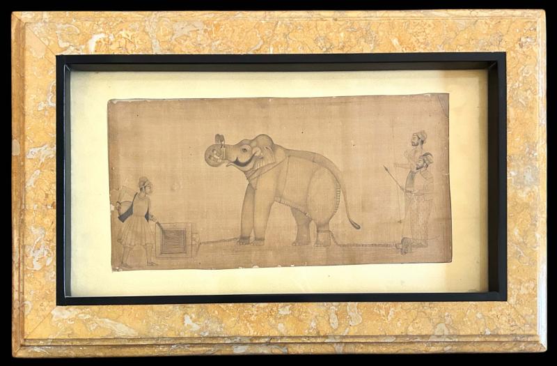 Disegno con elefante 