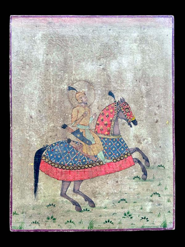 Ritratto equestre di Aurangzeb